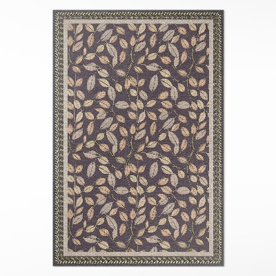 Dywan winylowy Jesienne liście roślinność vintage