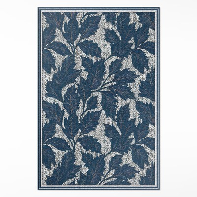 Dywan winylowy Dekoracyjne liście w starym stylu