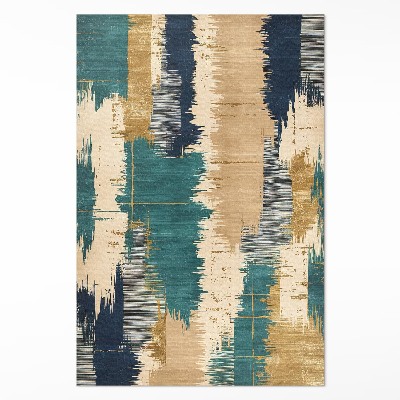 Dywan winylowy Abstrakcyjne plamy ślady zdrapanej farby