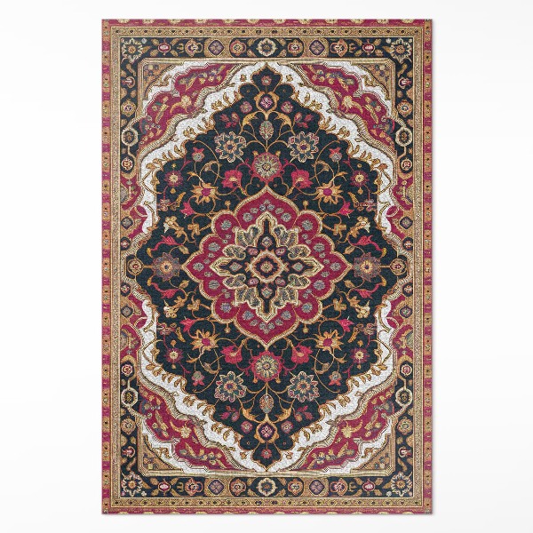 Dywan winylowy Roślinne ornament w perskim stylu