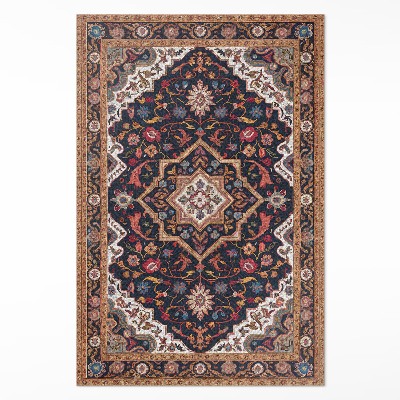 Dywan winylowy Roślinne bogate ornament w perskim stylu