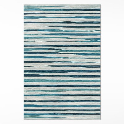 Dywan winylowy Statyczna kompozycja paski farby abstrakcja