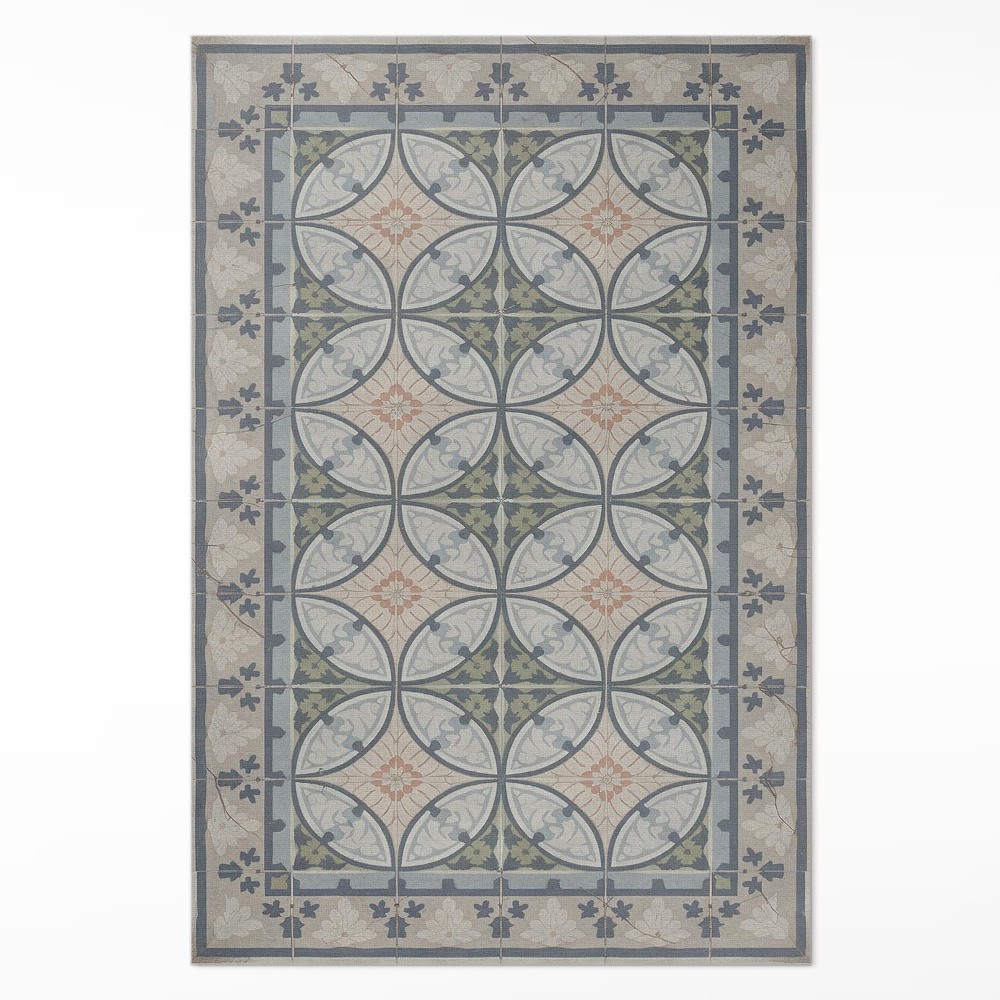 Dywan winylowy Mozaika z kafli ceramicznych vintage