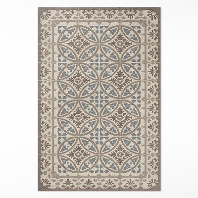 Dywan winylowy Boho kompozycja geometryczna