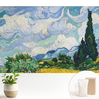 Fototapeta flizelinowa do salonu Pejzaż malarski w stylu postimpresjonizmu