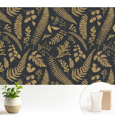 Fototapeta na wymiar do sypialni Botaniczny wzór liści elegancja natura