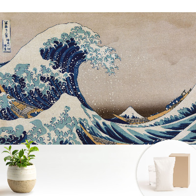 Fototapeta z nadrukiem na flizelinie Fala w stylu klasycznym