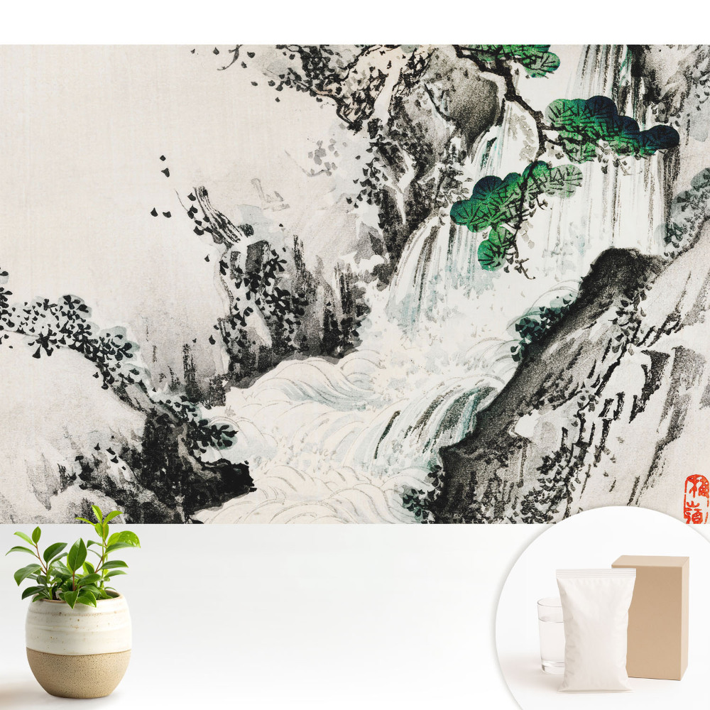 Fototapeta do salonu Orientalny krajobraz wodospadu