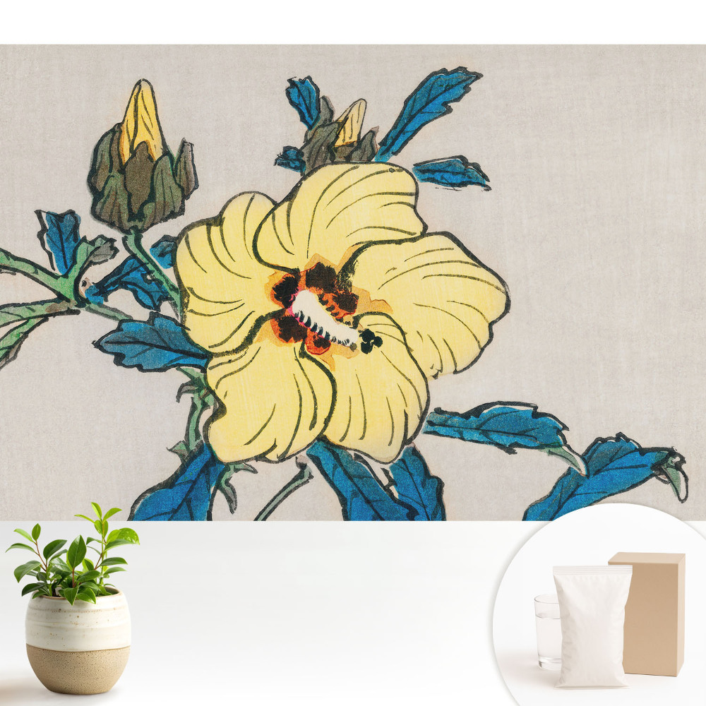 Nowoczesna fototapeta na wymiar Kwiatowy klasyczny wzór