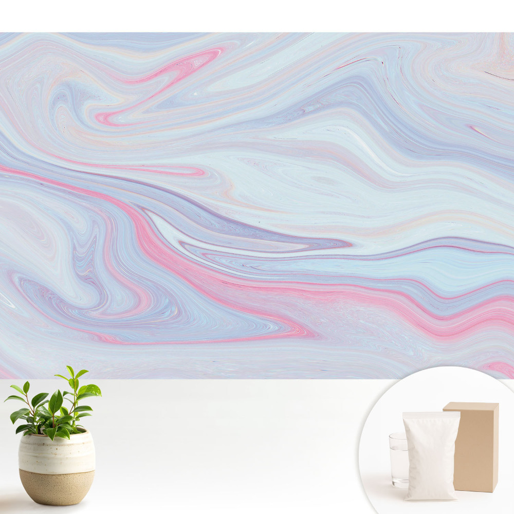 Fototapeta do salonu Pastelowa abstrakcja harmonia dynamiczna