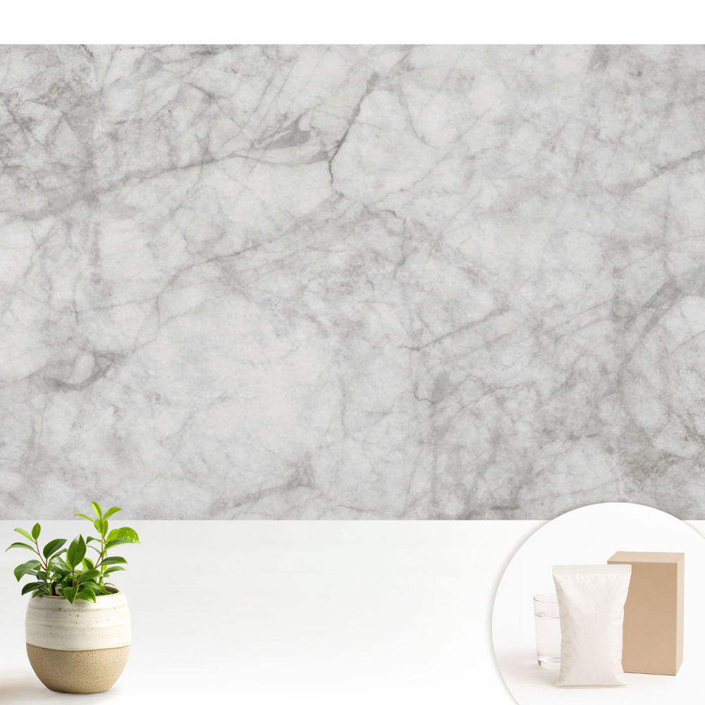 Fototapeta z nadrukiem na flizelinie Marmurowy wzór subtelne żyłki jasne tło