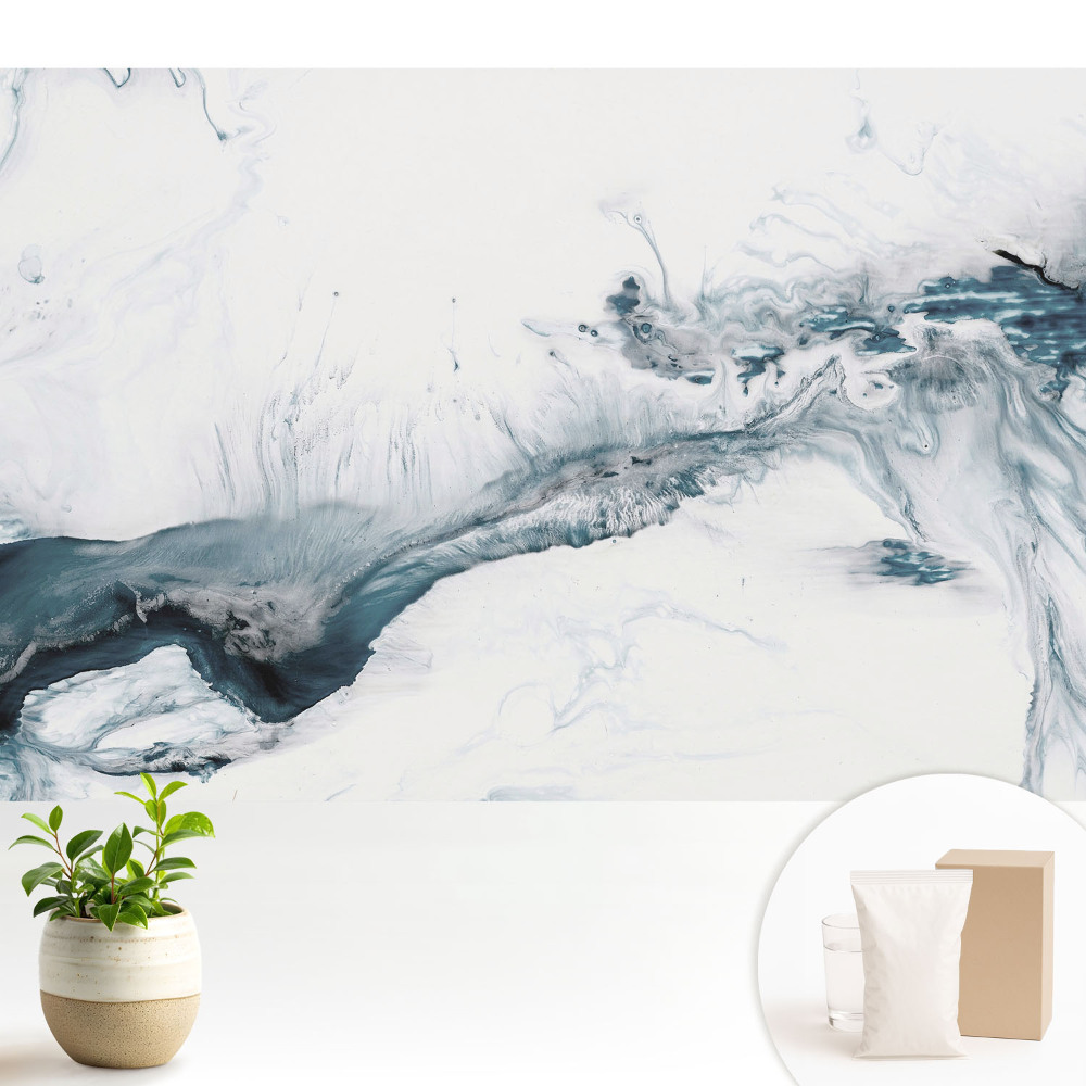 Fototapeta flizelinowa do salonu Ruch pędzla abstrakcja z plamami