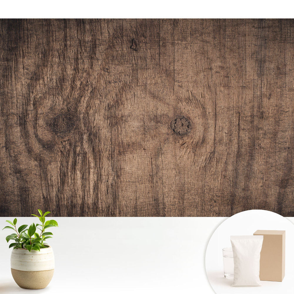 Fototapeta do salonu Rustykalna faktura drewna kompozycja klasyczna