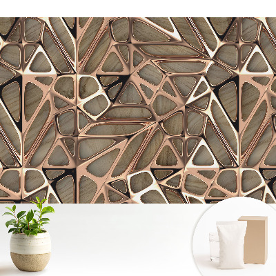 Fototapeta do salonu Organiczna elegancja drewna