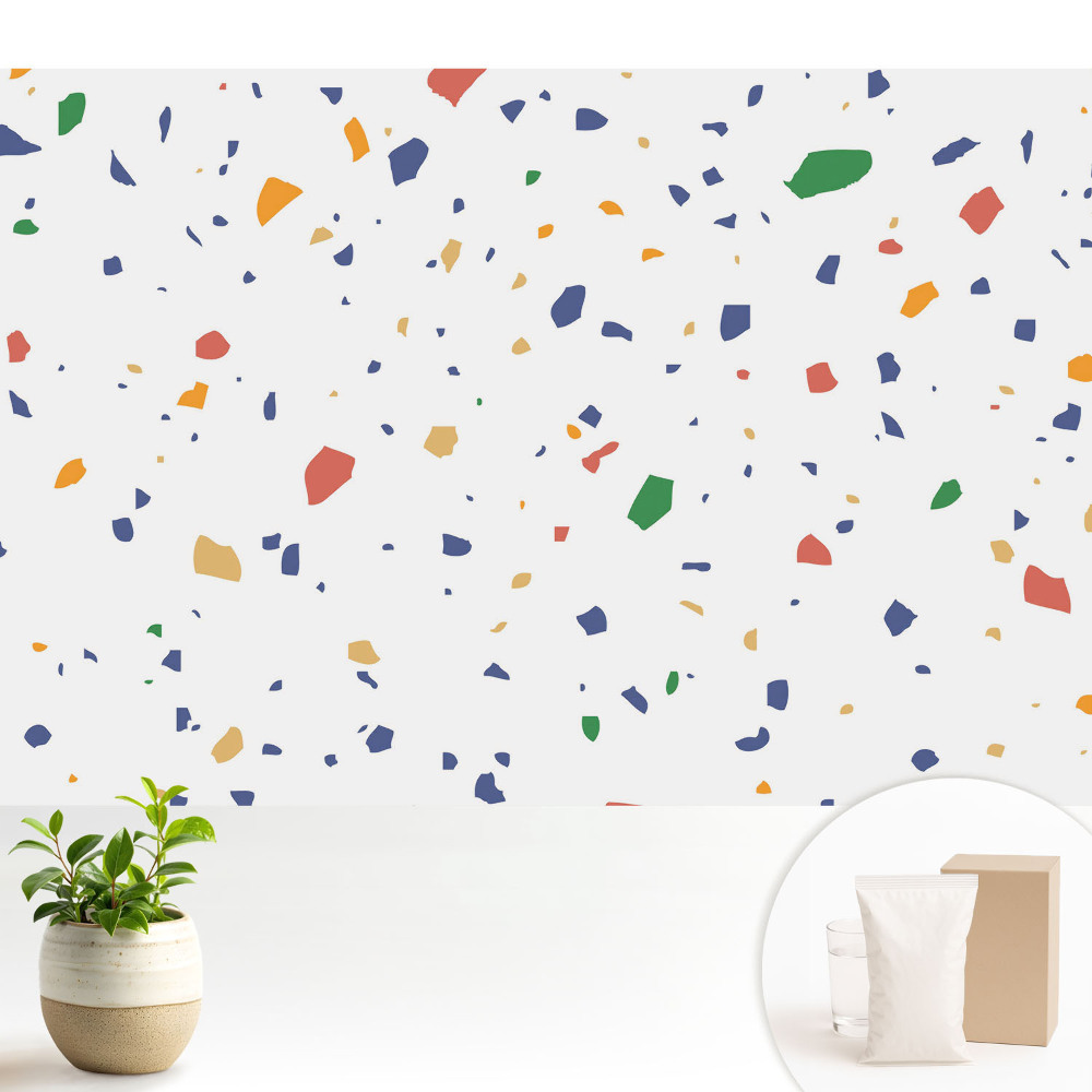 Fototapeta na wymiar do sypialni Kolorowa abstrakcja chaosu