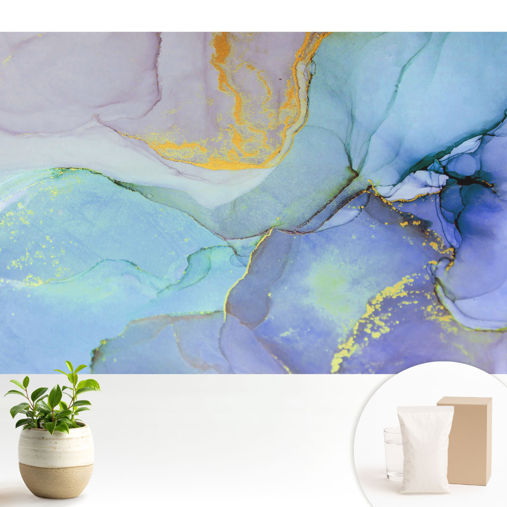 Fototapeta Kolorowe akwarelowe plamy abstrakcyjne