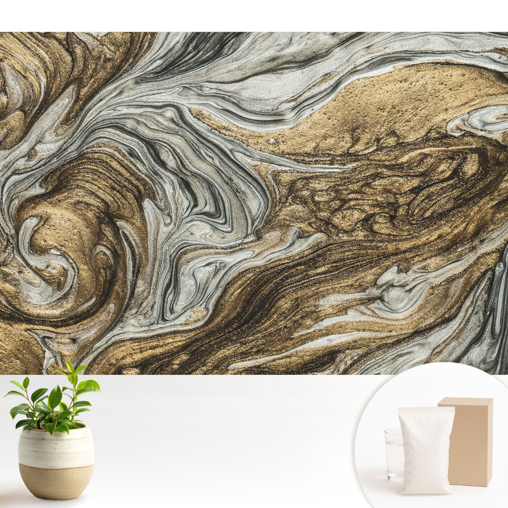 Fototapeta na wymiar do sypialni Wiry i fale abstrakcyjne ciepłe odcienie