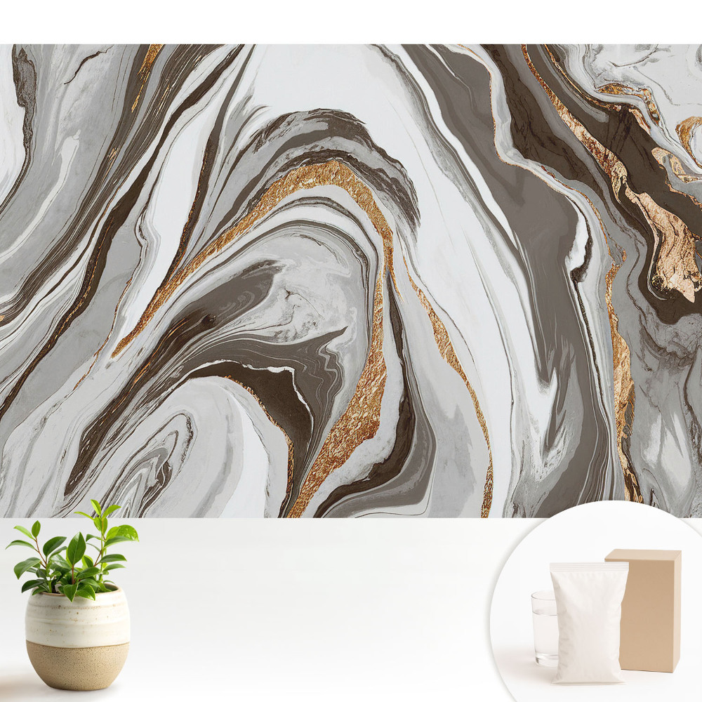 Tapeta fotograficzna flizelinowa Abstrakcyjna elegancja marmurowa