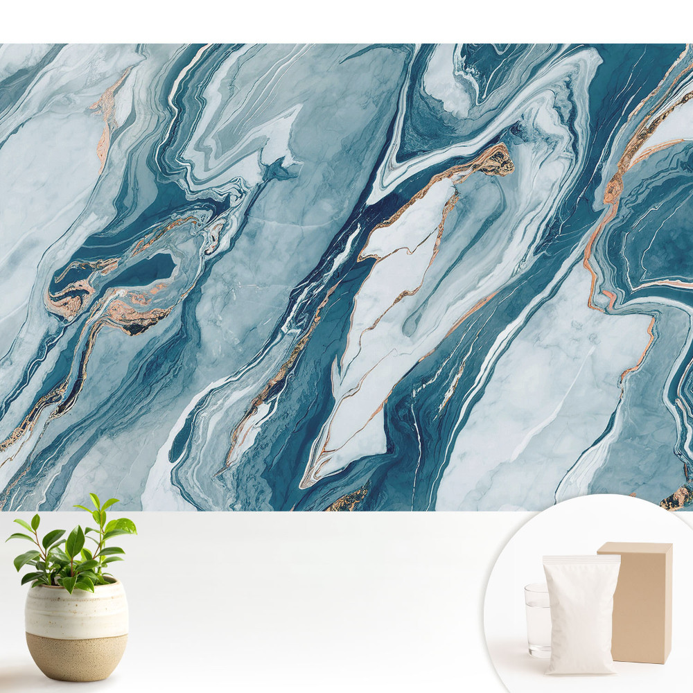 Fototapeta na wymiar do sypialni Abstrakcyjne marmurowe linie i fale