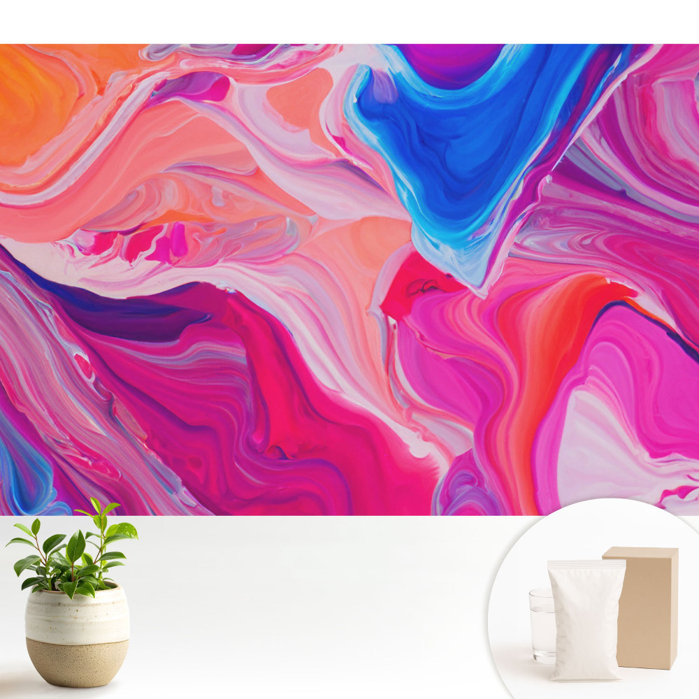 Tapeta fotograficzna flizelinowa Kolorowa abstrakcja ruchu