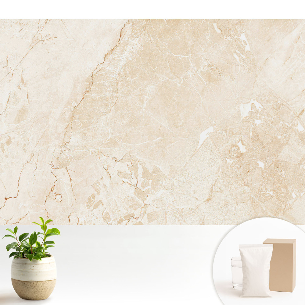 Fototapeta do salonu Elegancki beżowy marmur