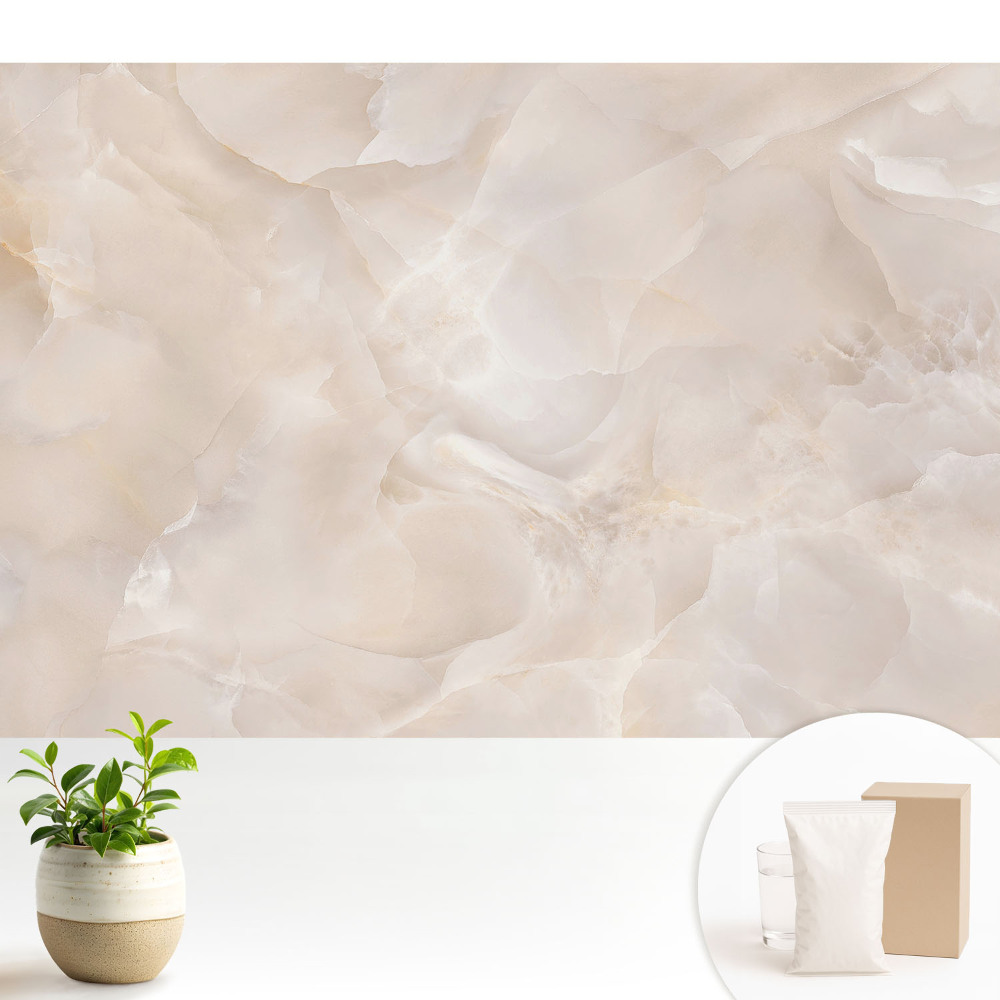 Tapeta fotograficzna flizelinowa Eteryczne i subtelne warstwy w nowoczesnym stylu