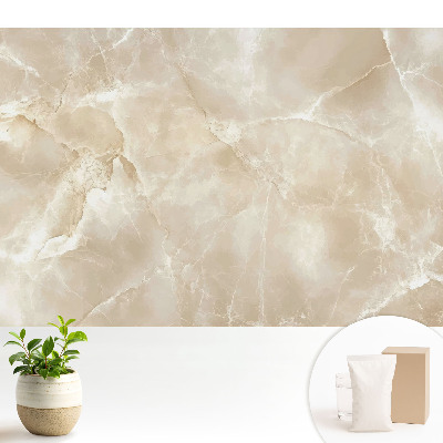 Tapeta fotograficzna flizelinowa Ciepłe kamienne wzory elegancja i harmonia