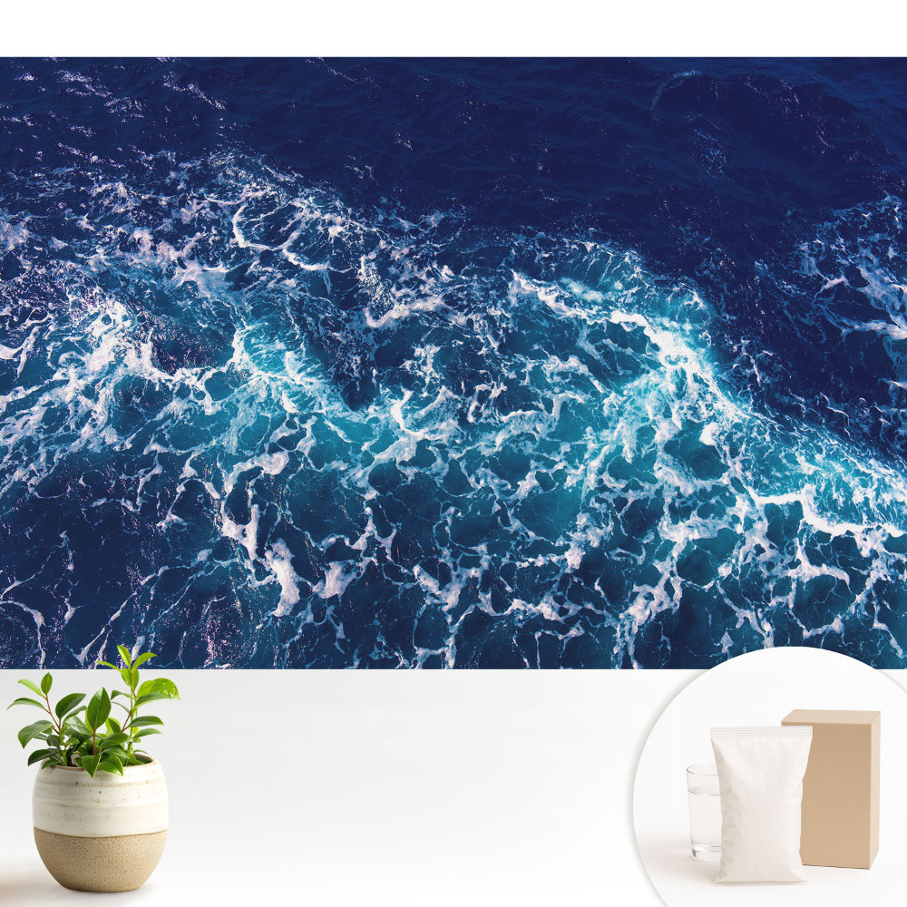 Fototapeta do salonu Energetyczne fale oceanu