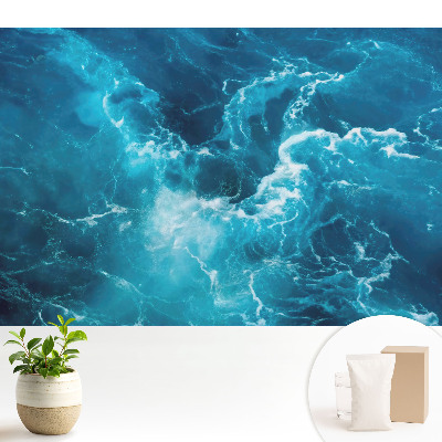 Nowoczesna fototapeta na wymiar Morskie zawirowania pełne energii