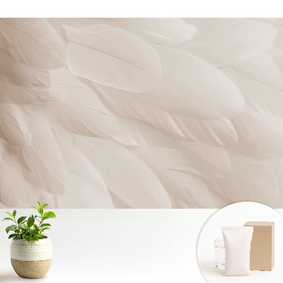 Fototapeta flizelinowa do salonu Delikatne pióra harmonijna kompozycja