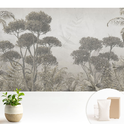 Fototapeta z nadrukiem na flizelinie Egzotyczny las rustykalna harmonia przyrody