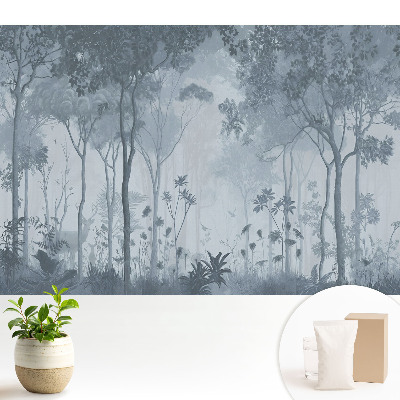 Tapeta fotograficzna flizelinowa Delikatna leśna mgła pełna tajemniczości