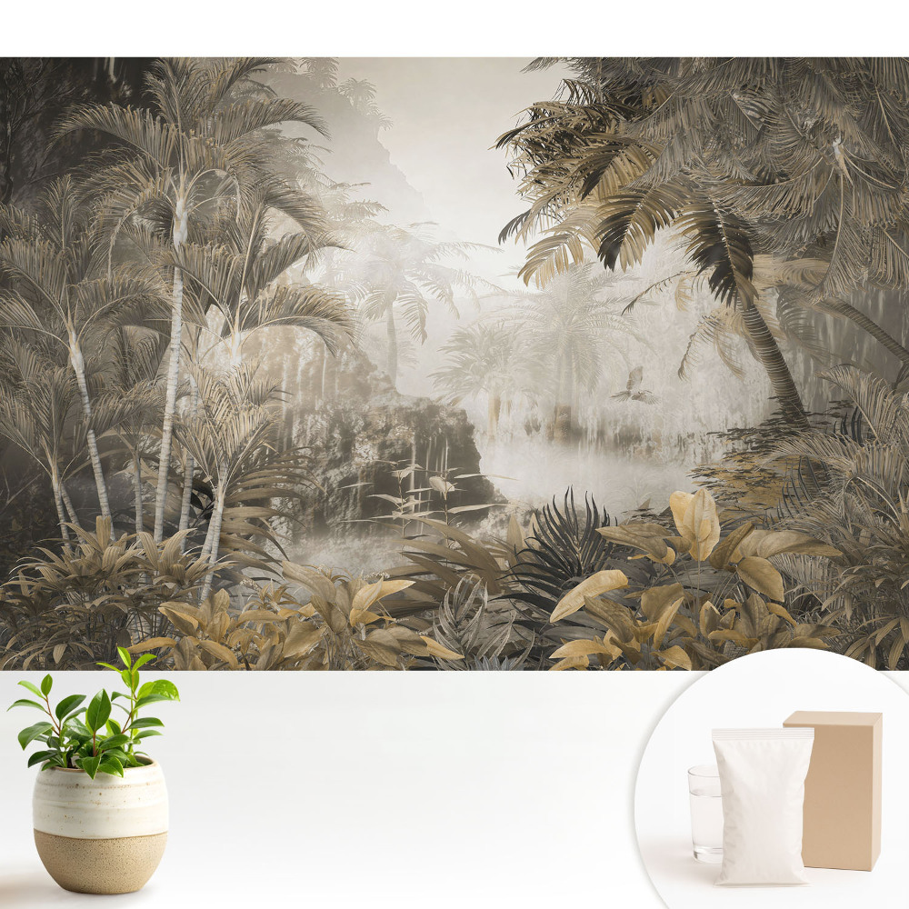 Tapeta fotograficzna flizelinowa Tropikalna harmonia natury