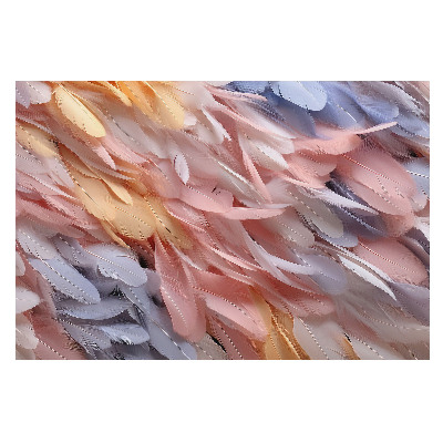 Fototapeta Pastelowe pióra lekkość