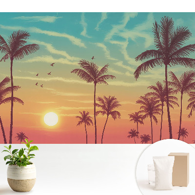 Fototapeta do salonu Palmy zachodnie wybrzeże spokój