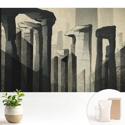 Fototapeta Monumentalne kolumny symetryczne kompozycyjne