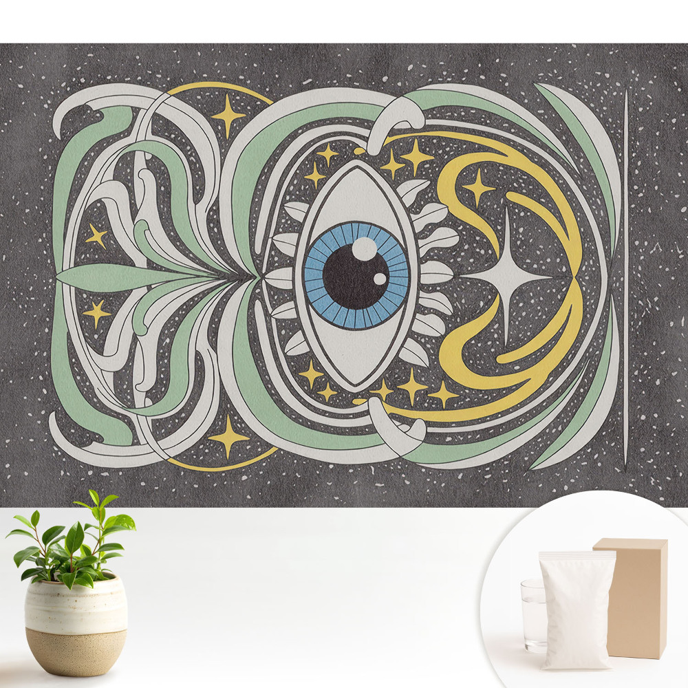 Tapeta fotograficzna flizelinowa Abstrakcja symboliczna pełna harmonii