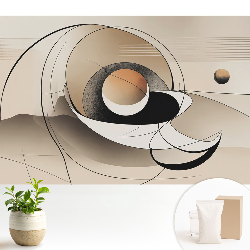 Fototapeta flizelinowa do salonu Abstrakcja nowoczesność elegancja