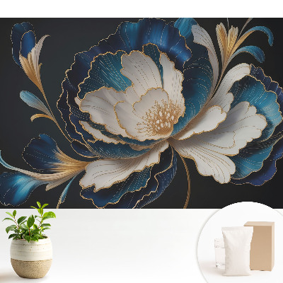 Fototapeta do salonu Duży kwiat elegancja i świeżość