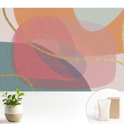 Fototapeta z nadrukiem na flizelinie Abstrakcyjne ciepłe kolory