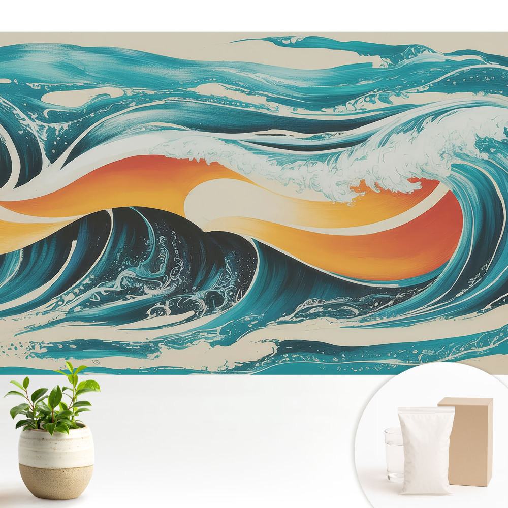 Fototapeta Abstrakcyjny ocean energii