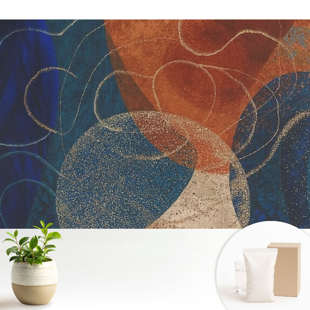 Fototapeta Nowoczesna abstrakcja kolory kontrasty