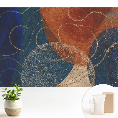 Fototapeta Nowoczesna abstrakcja kolory kontrasty