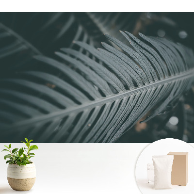 Tapeta fotograficzna flizelinowa Elegancka kompozycja liściowa