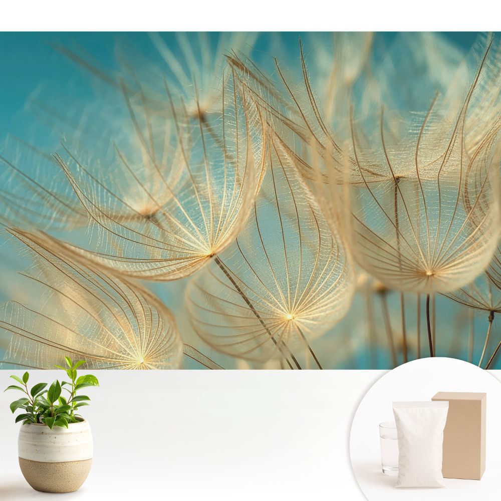 Nowoczesna fototapeta na wymiar Subtelność natury harmonijny wzór delikatność