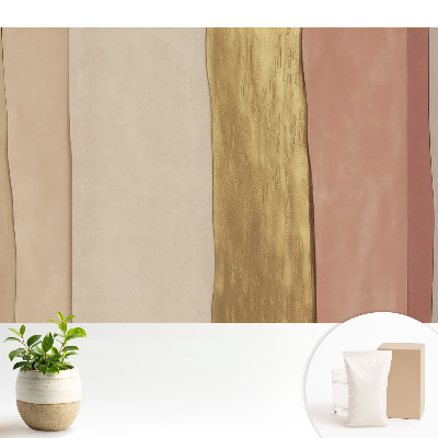 Nowoczesna fototapeta na wymiar Pionowe pasy w odcieniach beżu i brązu