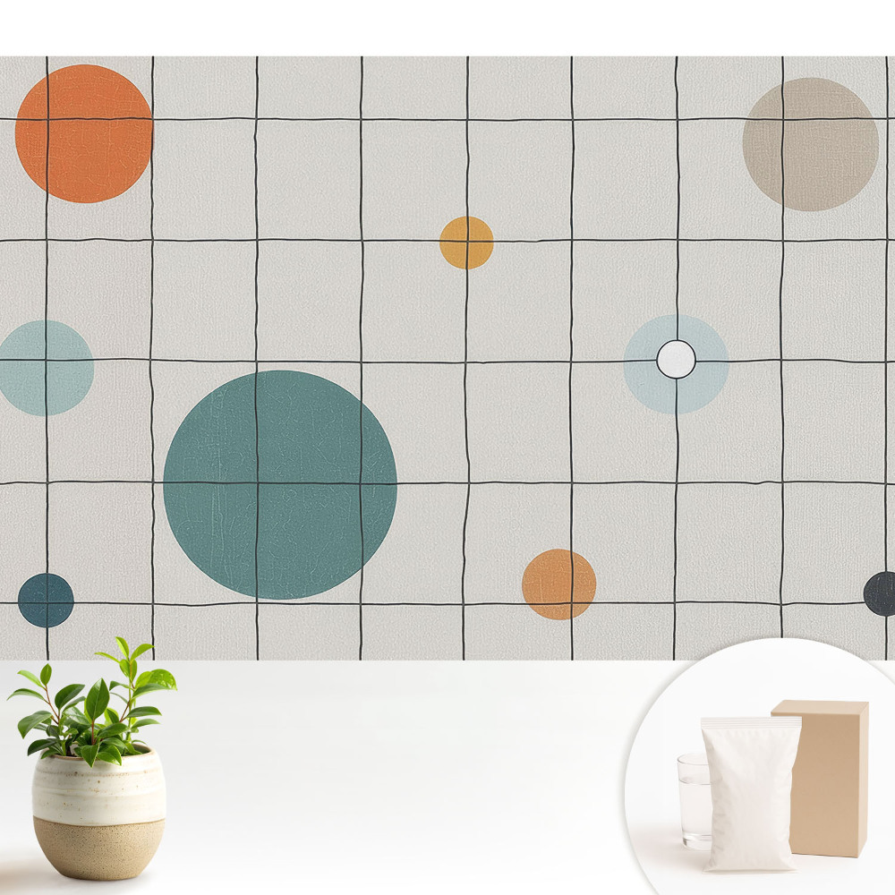 Tapeta fotograficzna flizelinowa Nowoczesna kompozycja geometryczna