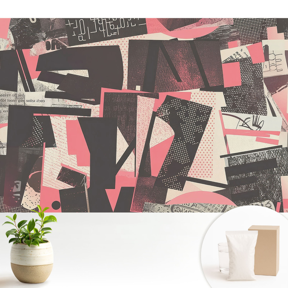 Tapeta fotograficzna flizelinowa Abstrakcyjny chaos kolorów faktur