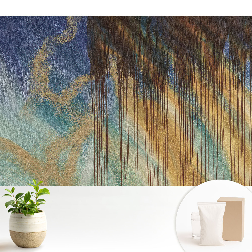 Fototapeta na wymiar do sypialni Kolorowe linie abstrakcyjny wzór