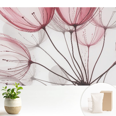 Fototapeta na wymiar do sypialni Eteryczne kwiaty elegancka łąka